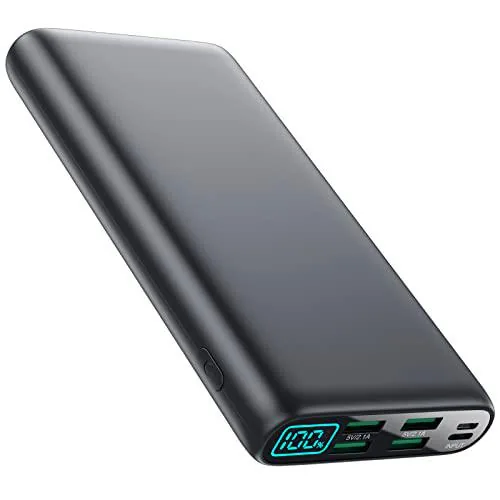 Trswyop Power Bank 26800 mAh, 【Único 4 Salidas y 0-100% Pantalla LCD】 Powerbank USB C portátil Cargador Externo batería Externa para iPhone 14 13 Pro MAX Samsung S23 S22 Nintendo etc
