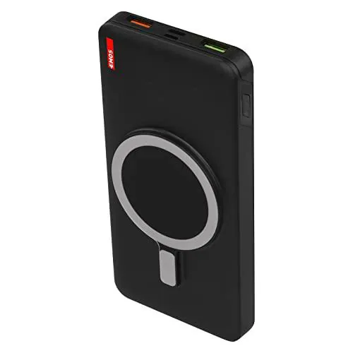 EMOS Batería Externa inalámbrica de 10000 mAh, 22,5 W + magnético 15 W