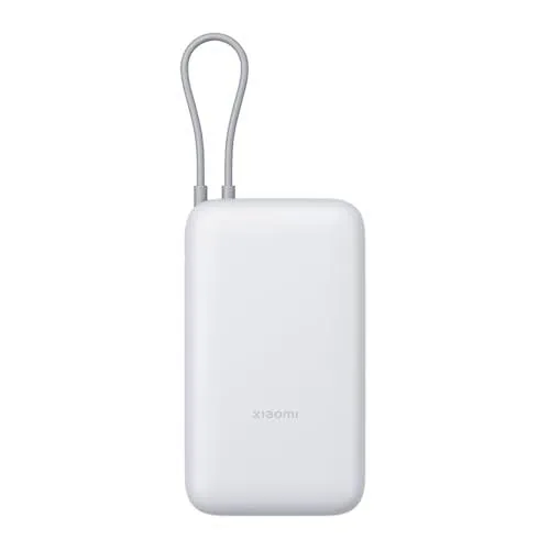 Xiaomi 22.5W Power Bank 20000mAh (Integrated Cable) Gris Claro