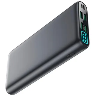 Trswyop Batería Externa 20000mAh,[5 Salidas únicas & 0-100% Pantalla LCD] Gran Capacidad Power Bank USB C Carga Rápida Cargador Portatil Compatible con iPhone 15 14 13 Pro MAX Samsung S23 S22 Huawei