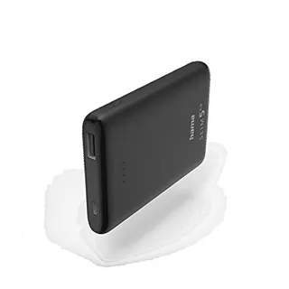Hama Power Pack Slim 5HD, 5000mAh, Salida: USB-A, Negro