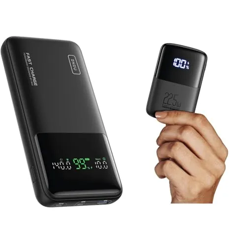INIU Power Bank, 27000mAh 140W Bateria Externa Carga Rapida