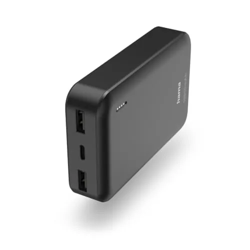 Hama | Power Bank 10.000 mAh con 2 Puertos USB-A