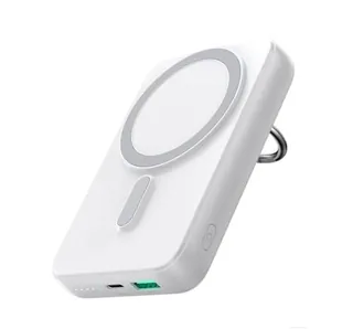 Joyroom W050 - Banco de energía inalámbrico magnético de 20 W con Soporte de Anillo