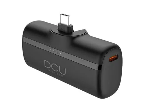 DCU TECNOLOGIC - Mini Power Bank - Batería Externa