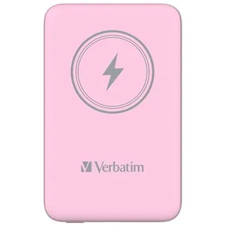 Verbatim Magnetic Power Bank 5000mAh Wireless Charger 15W 20W PD per USB-C