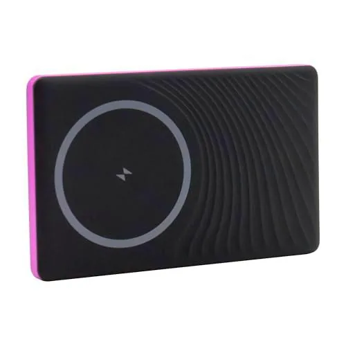 REALPOWER PB-5000 mag Ultra Slim, 5000 mAh, Magsafe, Color Rosa