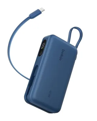 Belkin UltraCharge Batería Externa 10000 mAh Cable USB-C y Pantalla