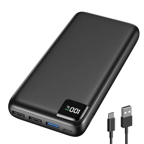 A ADDTOP Power Bank 20000mAh Batería Externa - 22,