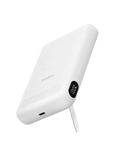 Belkin BoostCharge Batería Externa Magnética 10000 mAh con Soporte