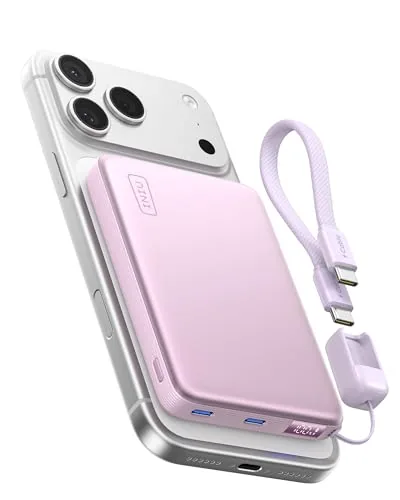 INIU para MagSafe Power Bank 25W Qi2.2 10000mAh Ca