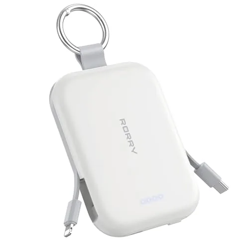 RORRY CharmGo - Batería Externa (5000 mAh, Cable U de RORRY