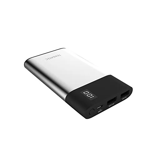 Terratec P80slim, 8000 mAh, batería Externa, Cargador