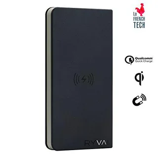 Ryval - RPB04 Powerbank 8000mAh inalámbrico Qi y magnético