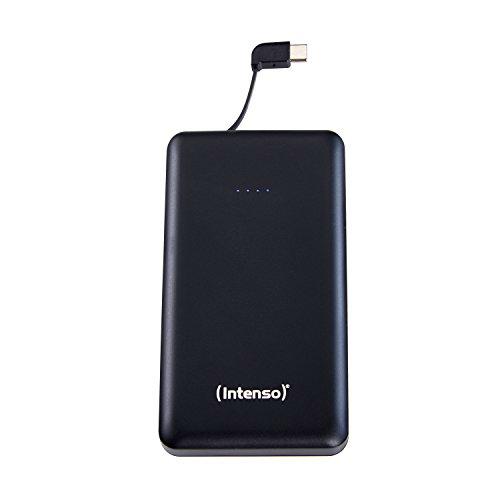 Batería Externa Intenso Power Bank S10000-C, Batería Externa con Cable Type C Integrado