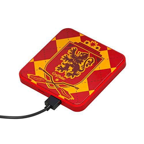 Power Bank 4000 mAh Gryffindor - Cargador de batería portátil universal original Harry Potter