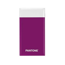 Balvi Batería 6000mAh Pantone Color púrpura Carga rápida Indicador de Carga LED con Cable USB DC5V Entrada 2,1A