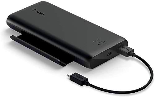 Belkin batería externa con soporte para videojuegos 10K Boost Charge (cargador portátil con soporte retráctil portátil para smartphone