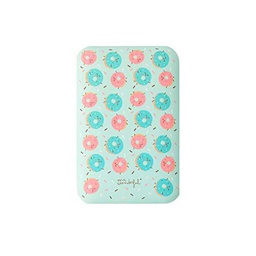 Wondee Mr Wonderful Rosquillas - Cargador portátil 10.000 mAh con 2 Puertos Compatible con Smartphones
