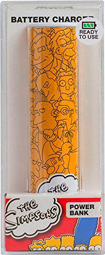 Tribe Simpsons Logo - Batería externa para móvil con salida USB (2600 mAh)