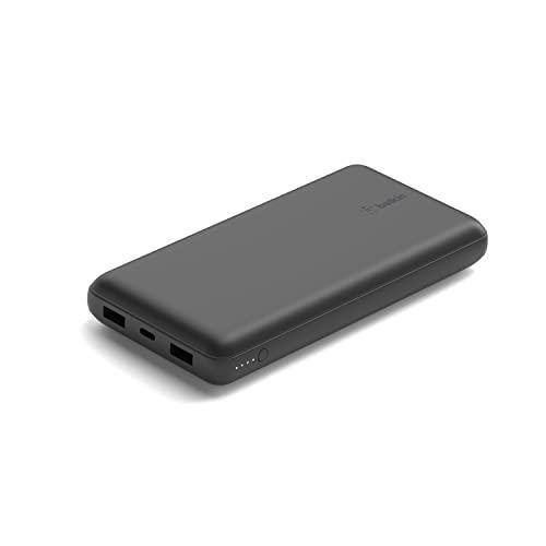 Belkin Cargador USB-C portátil de 20 000 mAH, batería Externa 20K con Puerto USB-C de Salida/Entrada