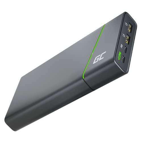 Green Cell Bateria Externa GC PowerPlay Ultra 26800mAh 128W | 4-Port Power Bank Cargador Portátil