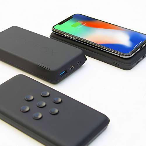 YOOLOX 10k - Wireless/Qi Power Bank - 10000 mAh, USB Type-C