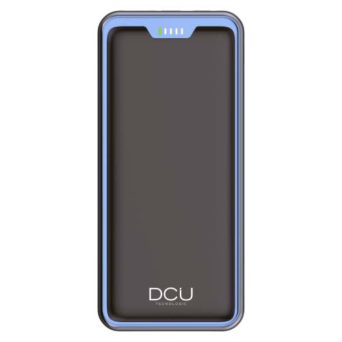 DCU Tecnologic | Power Bank | Batería Portátil para Ordenador | Doble Salida USB Power Delivery 45W + Quick Charge 22.5W 20.000mAh | Negro