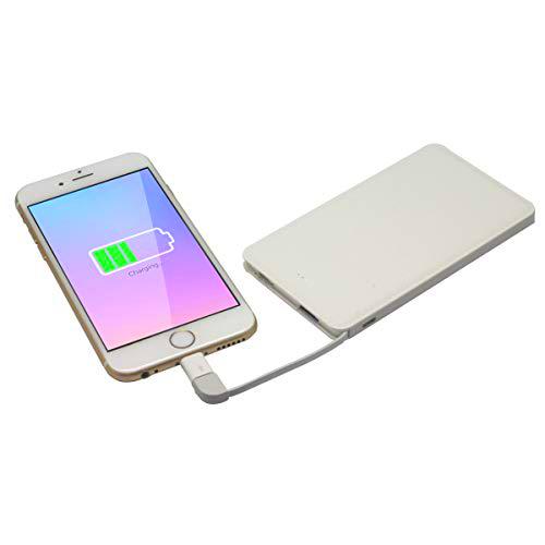 Muvit MWCHP0095 - Batería Externa 5000 mAh con Cable Micro-USB Incluido y Adaptador Lightning