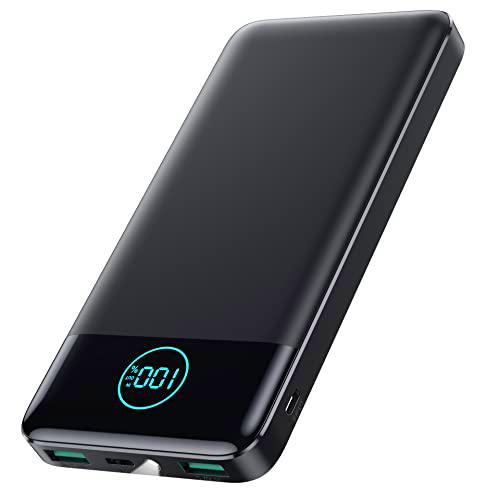 AXNEB Power Bank 13800mAh,[Pequeña Pero Poderosa] Batería Externa USB C In &amp; out 3A Cargador Portátil de Alta Velocidad con Linterna Batería Portátil para iPhone 14/13 Samsung Huawei Xiaomi etc.