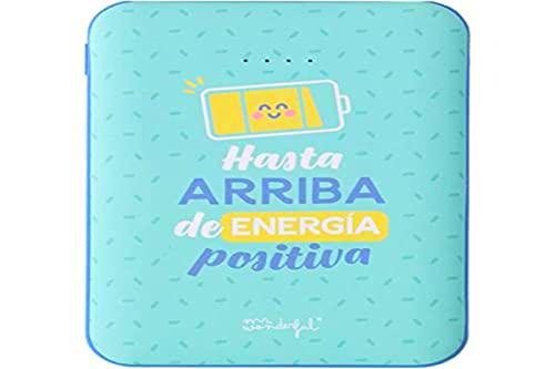 Mr Wonderful Bateria Externa Power Bank Tipo C l 5.000 mAh Tipo C Energia