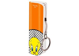 Xtreme 51560 Power Bank Titty, a Iones de Litio, Capacidad 2600 mAh Salida Color Puerta USB 5 V, 1 A