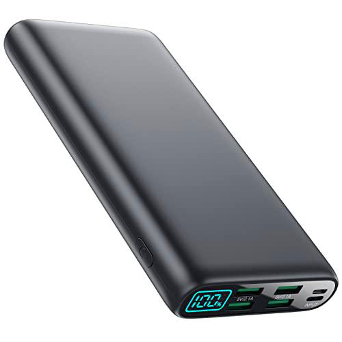 Trswyop Power Bank 26800 mAh, 【Único 4 Salidas y 0-100% Pantalla LCD】 Powerbank USB C portátil Cargador Externo batería Externa para iPhone 14 13 Pro MAX Samsung S23 S22 Nintendo etc