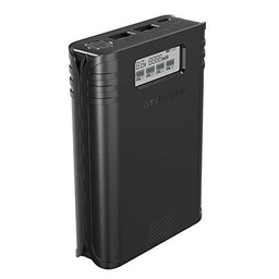 NITECORE F4 Cuatro Ranuras IMR/Cargador de batería de Iones de Litio/Banco de energía del teléfono móvil/Organizador de la batería