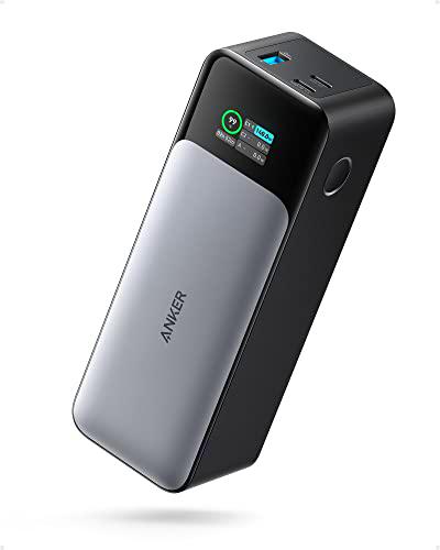 Anker 737 Power Bank (PowerCore 24K), Cargador portátil de 3 Puertos 24,000 mAh con Salida de 140W