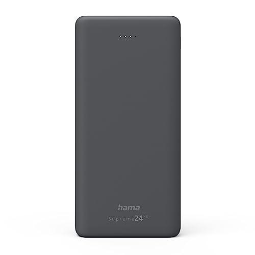 Hama Powerbank Supreme 24000mAh (batería externa con 1 x USB C + 2 x USB A