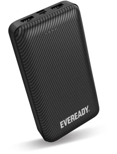 EVEREADY - Batería Externa de 20000 mAh + Cable USB-A/Micro-USB