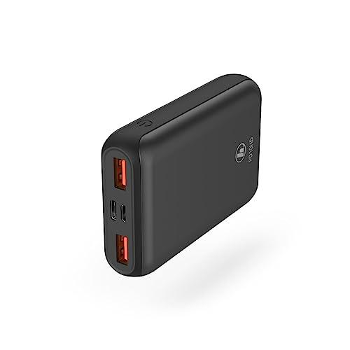 Hama Power - Pack PD10-HD, 10000 mAh, Color Gris