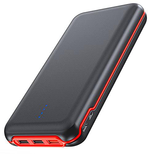 Elzle Power Bank, 22.5W PD 3.0 QC 4.0 Bateria Externa Carga rapida 30000mah (USB C Input&amp;Output) con 2 Entradas y 4 Salidas &amp; Pantalla LED