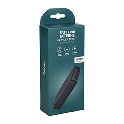 ITENSE - Batería Externa de 20000 mAh - Indicador de Carga LED