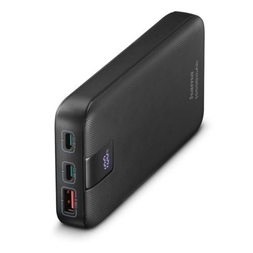 Hama PD 10 - Batería Externa de 20 W [Power Bank 10000 mAh] [Batería portátil PD 3.0 &amp; QC 3.0]