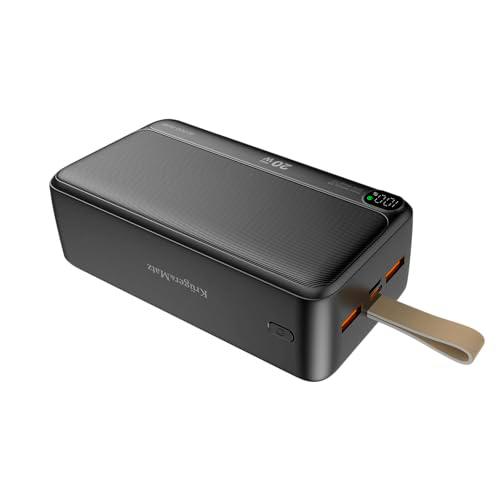 Kruger &amp; Matz Powerbank de 40000 mAh Li-Ion con Carga Rápida y Entrega de Alimentación 3.0 Conectores USB Tipo C