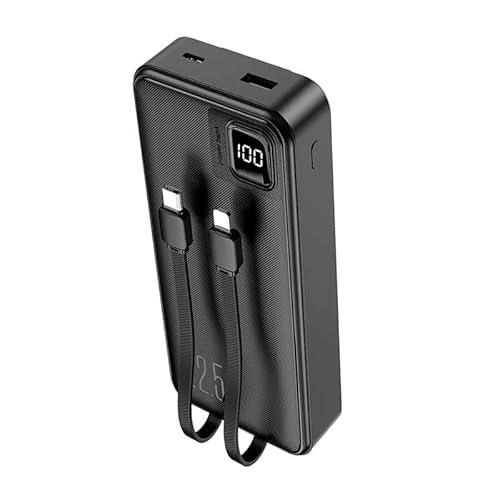 Bateria Externa Universal Power Bank 22.5W 20.000 mAh (Tipo-C/Lightning) Cool Negro