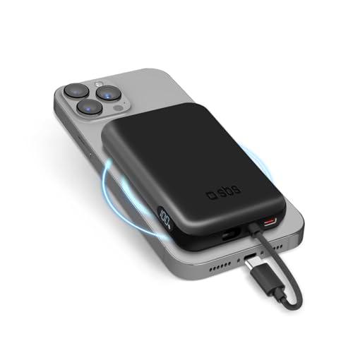SBS Power Bank Battery Pack 5000mAh, Compatible con MagSafe