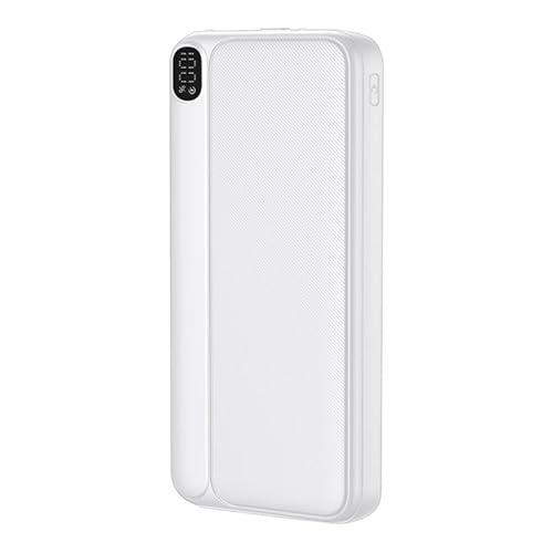Bateria Externa Universal Power Bank 10.000 mAh (Tipo-C/Lightning) Cool Grip Blanco
