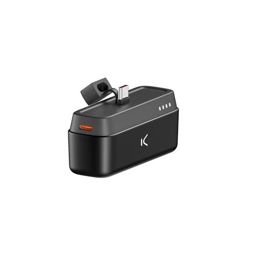 Powerbank KSIX USB-C de 4800mAh - Batería Externa Compacta con Carga Rápida de 10W