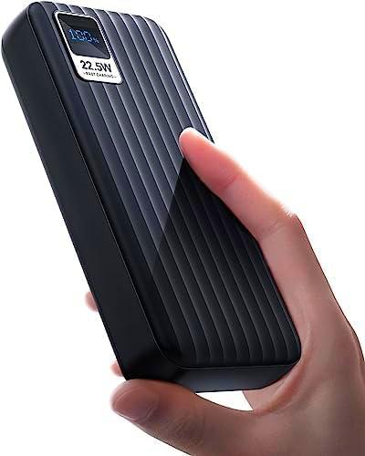 PDBEST Power Bank 27000mAh pequeño Pero Fuerte (USB C Input &amp; Output)