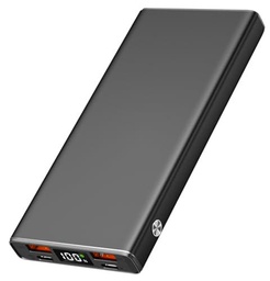 2GO Powerbank Alu10 10000 mA - 2 x USB - 1 x Type C