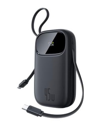 Baseus Powerbank 45W 20000mAh con 2 Cables USB-C Integrados