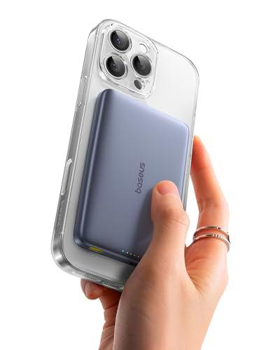 Baseus Picogo AM41 Power Bank, Ultra Slim 10000mAh Qi2 Magsafe Powerbank 15W Wireless